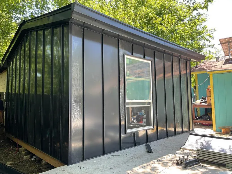 Black standing seam metal wall panels for Roof Inspection in Gaffney